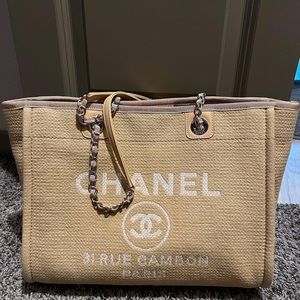 Chanel Canvas Tote